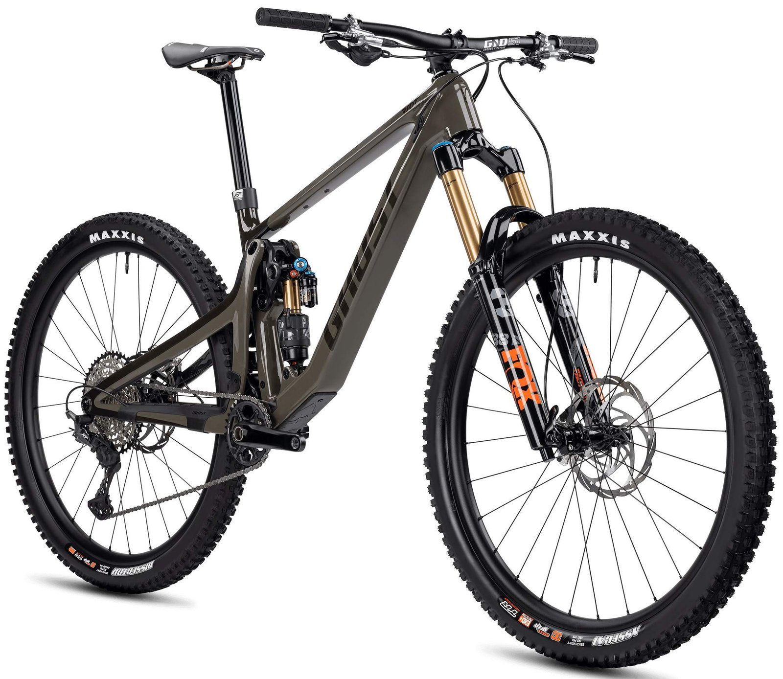 Bicicleta Ghost Riot AM CF/CF 160/140 Full Party 2025 - Imagen 2