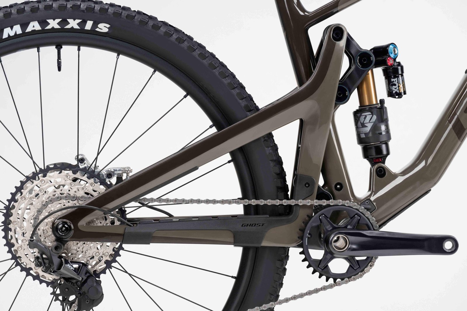 Bicicleta Ghost Riot AM CF/CF 160/140 Full Party 2025 - Imagen 4